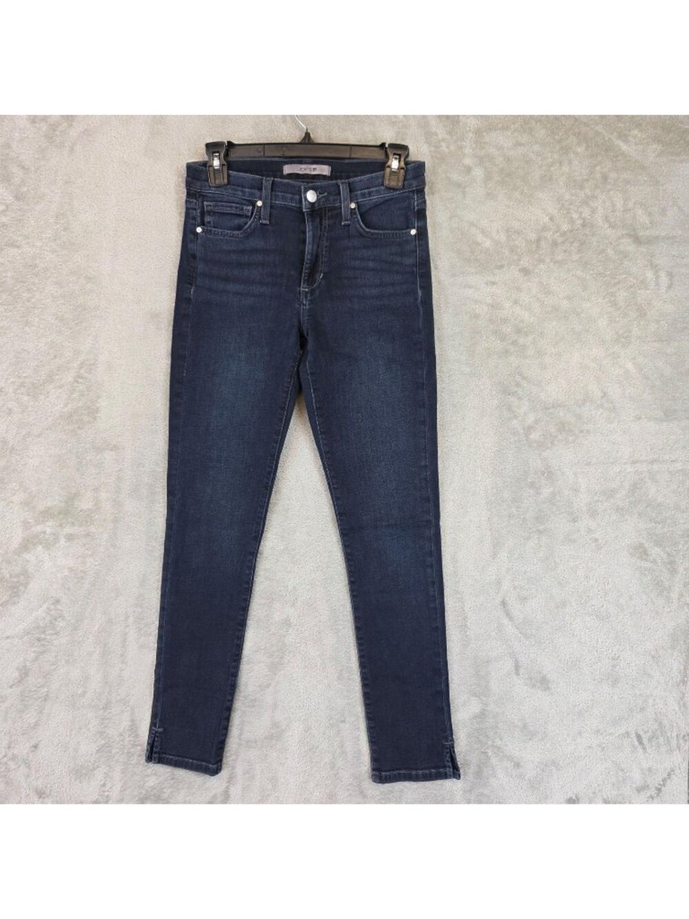 Joe's Jeans Flawless Skinny Jeans Womens 26 Blue Mid Rise Slim Ankle Split Hem